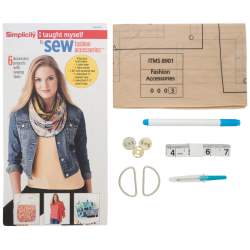 Kit 6 Progetti "Imparo da sola" per cucire Accessori di Moda - I taught myself