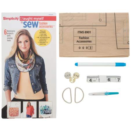 Kit 6 Progetti "Imparo da sola" per cucire Accessori di Moda - I taught myself