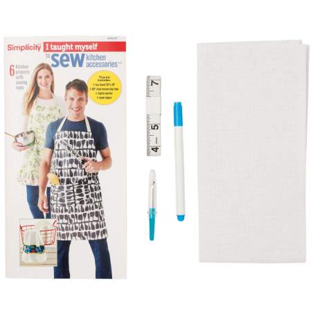 Kit 6 Progetti "Imparo da sola" per cucire Accessori per la Cucina - I taught myself