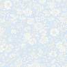 Emily Blossom PALE SKY, Tessuto Azzurro Cielo con fiori bianchi - Liberty Fabrics