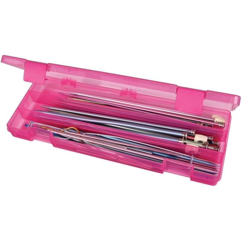 Scatolina portaoggetti per aghi da maglia e uncinetti