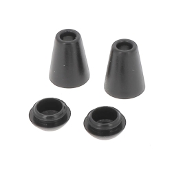 Bohin, Terminali per cordini, Nero, 13,5x22mm - 2pz