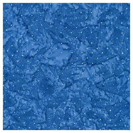 copy of Artisan Batiks: Floral Fantasy Collection, Tessuto Blue - Robert Kaufman