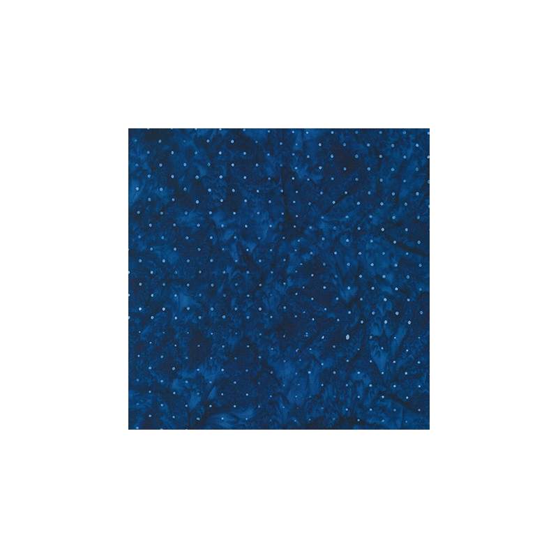 Artisan Batiks: Kasuri Collection, Tessuto Navy - Robert Kaufman
