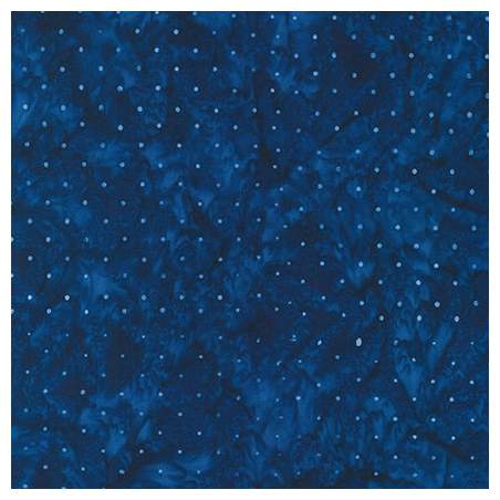 Artisan Batiks: Kasuri Collection, Tessuto Navy - Robert Kaufman