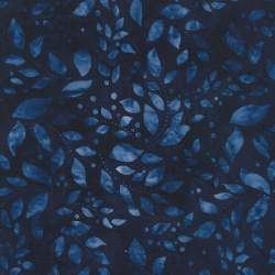copy of Artisan Batiks: Floral Fantasy Collection, Tessuto Blue - Robert Kaufman