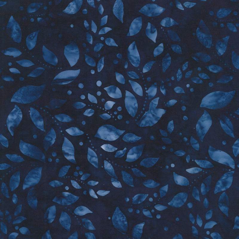 Artisan Batiks: Kasuri Collection, Tessuto Indigo - Robert Kaufman