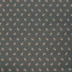 Tessuto Blu polvere con piccoli fiorellini beige - Moda Fabrics Reflections di Jo Morton