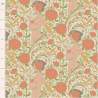 Tilda Songbird Aubery Coral, Tessuto Corallo con Fate e farfalle Tilda Fabrics - 2