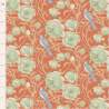Tilda Songbird Cora Coral, Tessuto Corallo con Peonie e uccellini Tilda Fabrics - 2