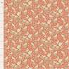 Tilda Songbird Ava Coral, Tessuto Corallo con Colombe tra i fiori Tilda Fabrics - 2