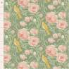 Tilda Songbird Cora Sage, Tessuto Verde Salvia con Peonie e uccellini Tilda Fabrics - 2