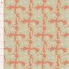 Tilda Songbird Stella Coral, Tessuto Corallo con Ramage fiorito Tilda Fabrics - 2