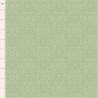 Tilda Songbird Lila Sage Mist, Tessuto Verde Salvia Chiaro con Fiori tono su tono Tilda Fabrics - 2