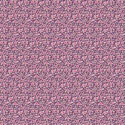 Tilda Brie Basics Heather, Tessuto viola con fiorellini malva