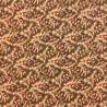Tessuto marrone con rametti con bacche rosse invernali - Moda Fabrics, Grace