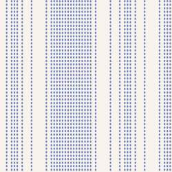 copy of Tilda 110 Tea Towel Basics, BISCUIT Stripe Blue. fondo chiaro con righe a pois blu Tilda Fabrics - 1