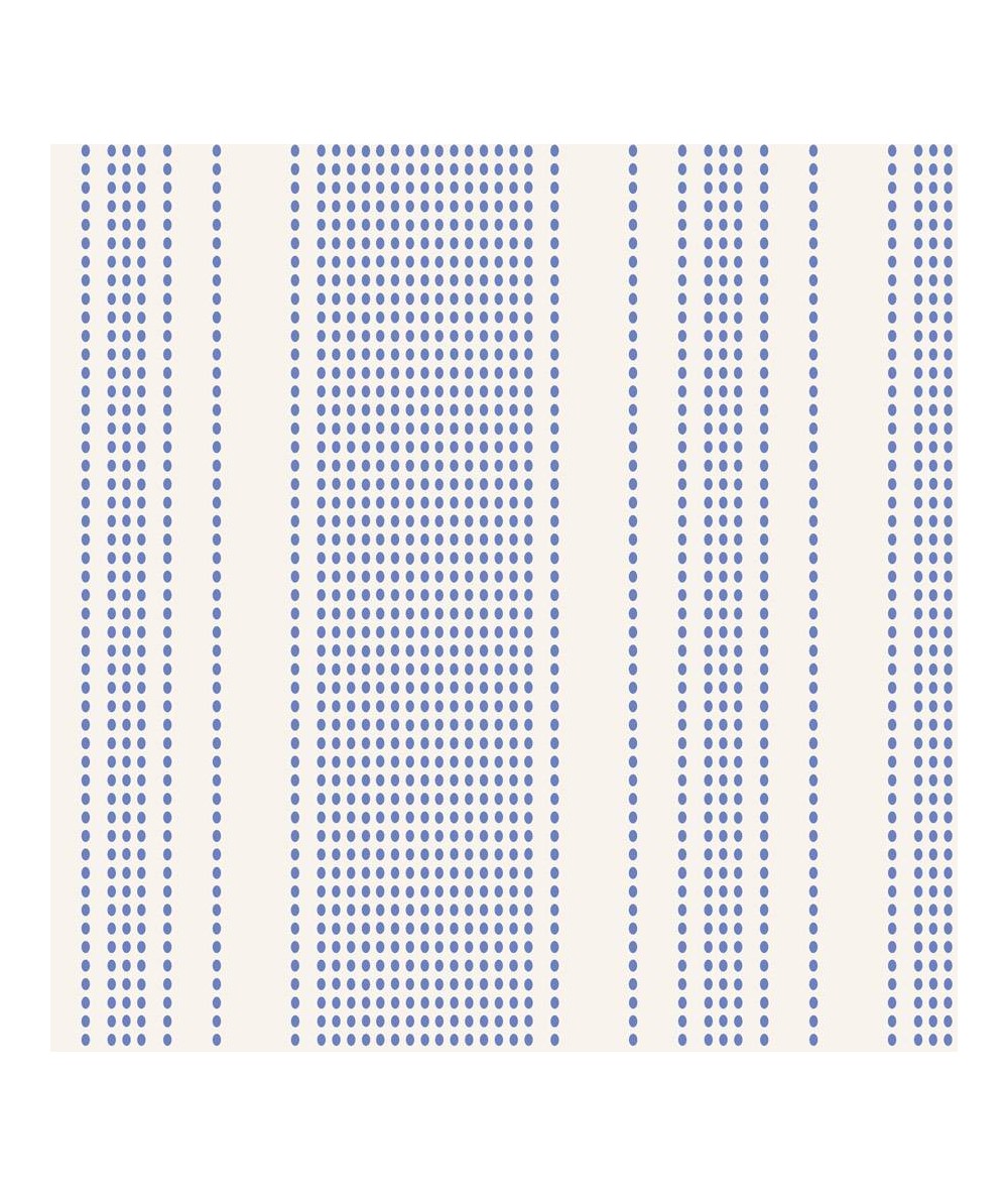 copy of Tilda 110 Tea Towel Basics, BISCUIT Stripe Blue. fondo chiaro con righe a pois blu Tilda Fabrics - 1