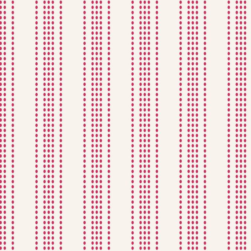 copy of Tilda 110 Tea Towel Basics, BISCUIT Stripe Blue. fondo chiaro con righe a pois blu Tilda Fabrics - 1