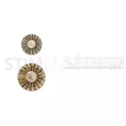 Sizzix, Sizzlits Decorative Strip Die Mini Paper Rosettes (2 Sizes) by Tim Holtz Sizzix - Big Shot - 1