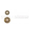 Sizzix, Sizzlits Decorative Strip Die Mini Paper Rosettes (2 Sizes) by Tim Holtz Sizzix - Big Shot - 1