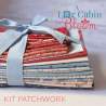 A Log Cabin in Bloom, Kit + Instrucciones Paso a Paso - Mystery Sew Along 2026 Roberta De Marchi - 1