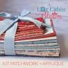 A Log Cabin in Bloom, Kit + Instrucciones Paso a Paso - Mystery Sew Along 2026 Roberta De Marchi - 2