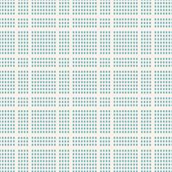 Tilda Tea Towel Woven, Biscotti Plaid Teal - tessuto tinto in filo con Quadretti puntinati Ottanio Tilda Fabrics - 1