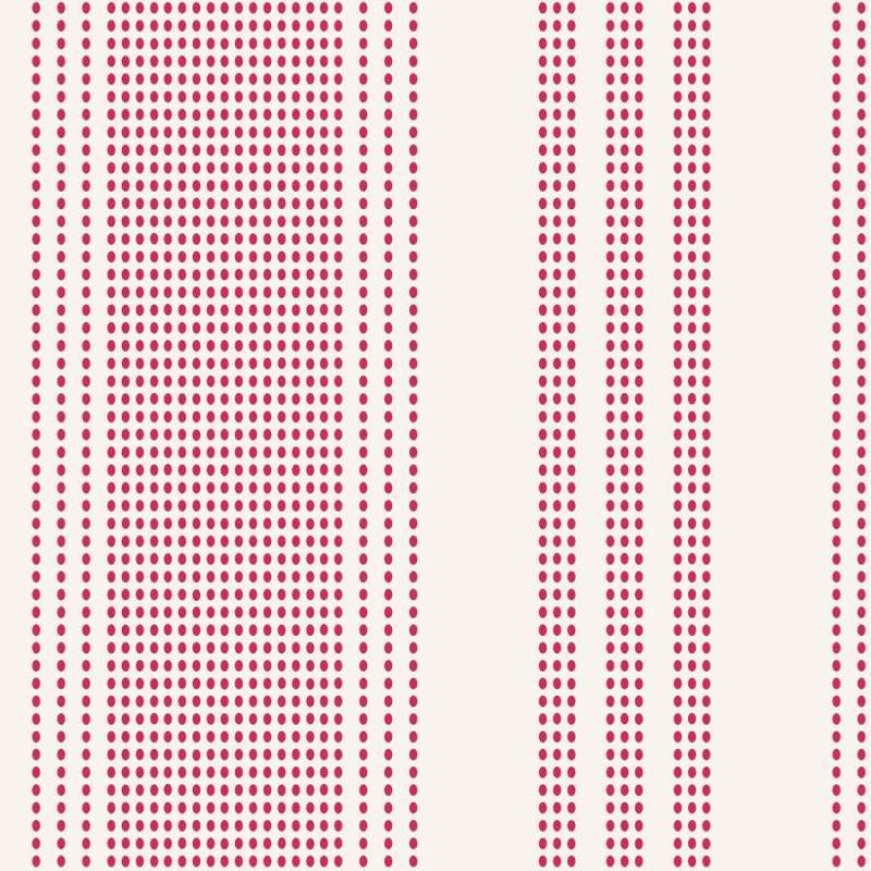 copy of Tilda 110 Tea Towel Basics, BISCUIT Stripe Blue. fondo chiaro con righe a pois blu Tilda Fabrics - 1