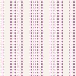 Tilda Tea Towel Woven, Cantucci Stripe Plum - tessuto tinto in filo con Righe puntinate Prugna Tilda Fabrics - 1