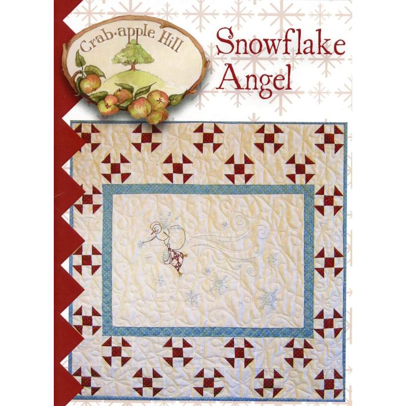 Snowflake Angel Quilt - Crabapple Hill, Cartamodello Crabapple Hill - 1