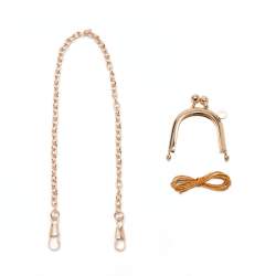 Chiusura Oro Rosa a Goccia 3,80 cm con Catena 38 cm - Rose Gold Teardrop Clasp Zakka Workshop - 1