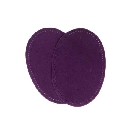 Bohin, Toppe Termoadesive Ovali Scamosciate 9,5 x 14 cm, Purple/ Violet Bohin - 1