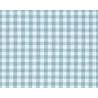 Crawford Gingham, Blue, tessuto a quadretti piccoli verde acqua - Robert Kaufman Robert Kaufman - 1
