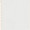 Tilda Something Blue, Dorothy Sky, tessuto con pois azzurri su fondo crema Tilda Fabrics - 1
