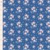Tilda Something Blue, First Kiss Denim, tessuto con piccoli fiori e motivo a puntini su fondo blu Tilda Fabrics - 1