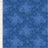 Tilda Something Blue, Isolde Night, tessuto con fiori azzurro scuro su fondo blu Tilda Fabrics - 1