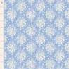 Tilda Something Blue, Picknic Sky, tessuto con piccoli bouquet bianchi su fondo azzurro puntinato Tilda Fabrics - 1