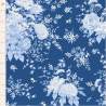 Tilda Something Blue, Wildgarden Night, tessuto con grandi rose azzurre su fondo blu Tilda Fabrics - 1