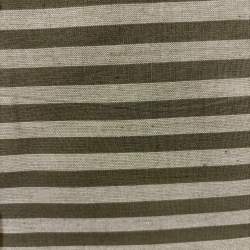 copy of Marcus Fabrics , Tessuto Giapponese Tinto in Filo, Verde Oliva, beige e grigio a strisce Marcus Fabrics - 1