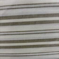 Moda Fabrics, Petite Wovens, Tessuto Beige con righe tortora Moda Fabrics - 1