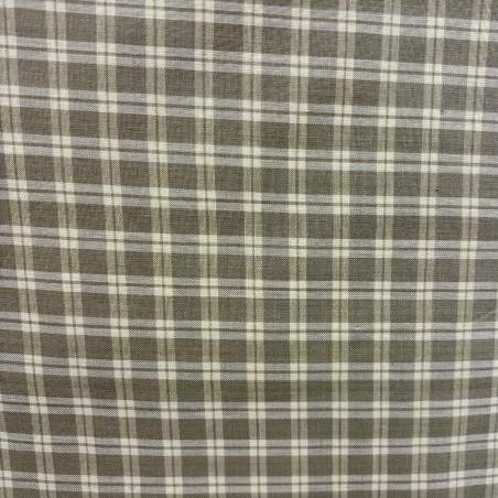 copy of Moda Fabrics, Tessuto Fondo Beige con Quadrettatura tono su tono Moda Fabrics - 1