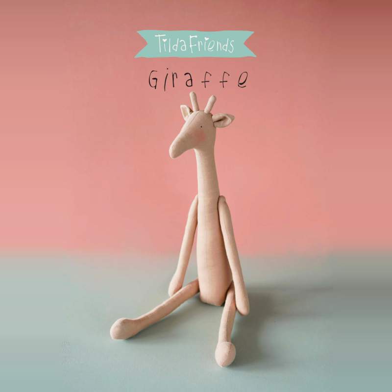 Kit per realizzare il pupazzo di una Giraffa - Tilda Friends GIRAFFE Roberta De Marchi - 1