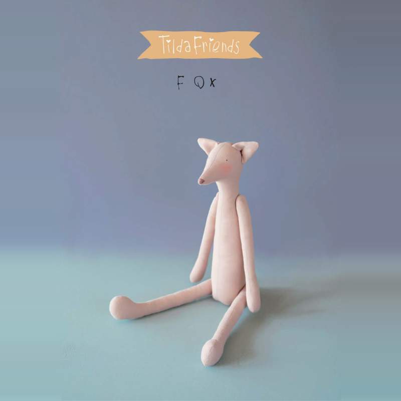 Kit per realizzare il pupazzo di una Volpe - Tilda Friends FOX Roberta De Marchi - 1