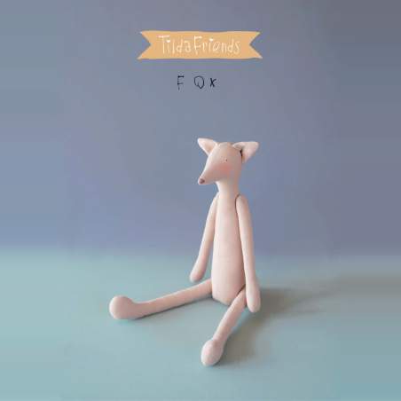 Kit per realizzare il pupazzo di una Volpe - Tilda Friends FOX Roberta De Marchi - 1