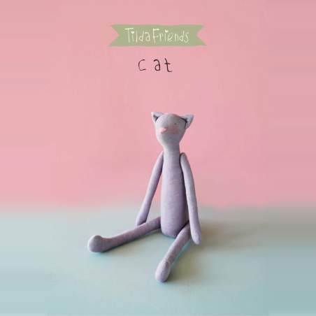 Kit per realizzare il pupazzo di un Gatto - Tilda Friends CAT Roberta De Marchi - 1