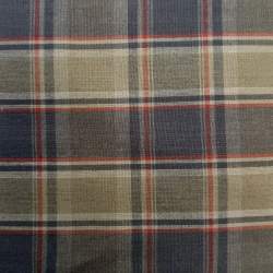 Tessuto Giapponese Tinto in Filo, Verde, Grigio e Bordeaux Quadrettato Marcus Fabrics - 1