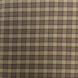 Marcus Fabrics, Classic Wovens, Tessuto Tinto in Filo a Quadrati Sabbia e Lilla