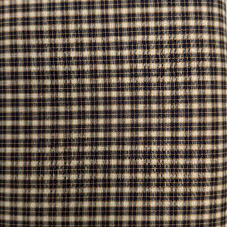 copy of Tessuto Giapponese Tinto in Filo, Fondo Marrone Quadrettato westex - 1