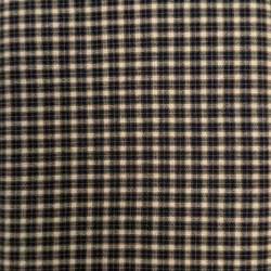 copy of Tessuto Giapponese Tinto in Filo, Fondo Marrone Quadrettato STIM Italia - 1